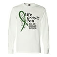 thumbnail image 1 of Inktastic Life Grows On- Be an Organ Donor Long Sleeve T-Shirt, 1 of 5