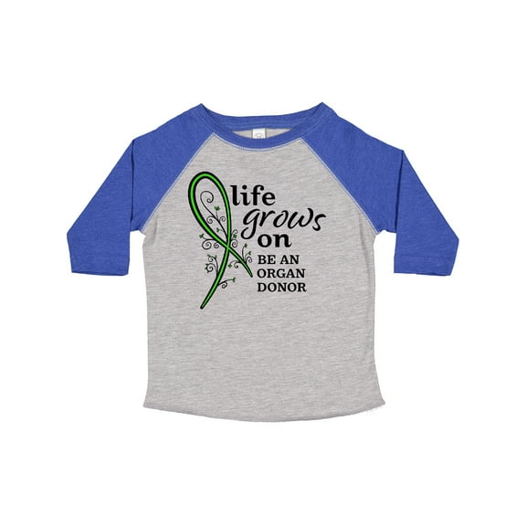 Inktastic Life Grows On- be an Organ Donor Boys or Girls Toddler T-Shirt