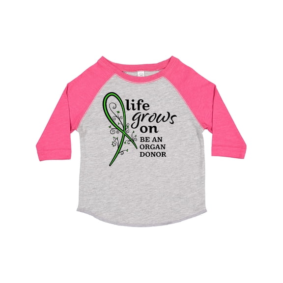 Inktastic Life Grows On- be an Organ Donor Boys or Girls Toddler T-Shirt
