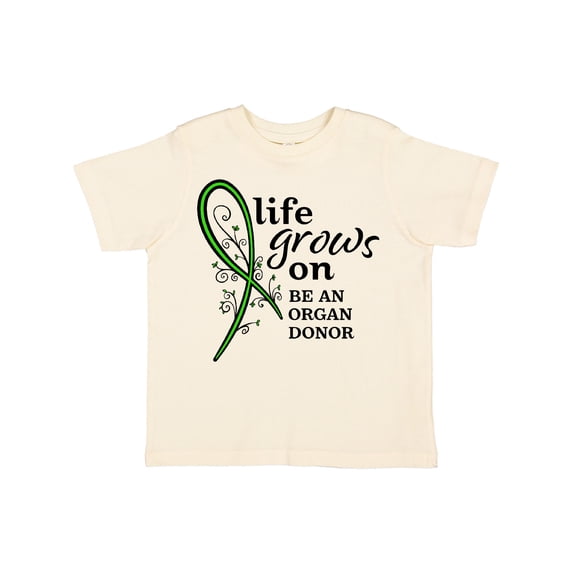 Inktastic Life Grows On- be an Organ Donor Boys or Girls Toddler T-Shirt