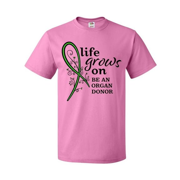 Inktastic Life Grows On- be an Organ Donor T-Shirt