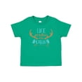thumbnail image 1 of Inktastic Life is Better at the Cabin, Deer Antlers, Camping Boys or Girls Baby T-Shirt, 1 of 5