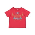 thumbnail image 1 of Inktastic Life Is Better At The Cabin, Deer Antlers, Camping Boys or Girls Toddler T-Shirt, 1 of 5