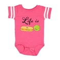 thumbnail image 1 of Inktastic Life Is Sublime- Cute Food Pun Boys or Girls Baby Bodysuit, 1 of 5