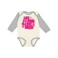thumbnail image 1 of Inktastic Life Song Love Music PNK Girls Long Sleeve Baby Bodysuit, 1 of 5