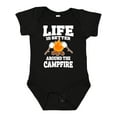 thumbnail image 1 of Inktastic Life is Better Around The Campfire Boys or Girls Baby Bodysuit, 1 of 5