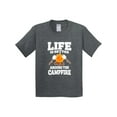thumbnail image 1 of Inktastic Life is Better Around the Campfire Youth T-Shirt, 1 of 5