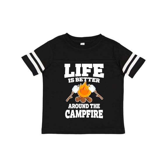 Inktastic Life is Better Around the Campfire Boys or Girls Toddler T-Shirt