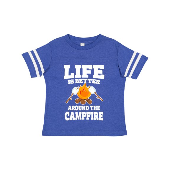 Inktastic Life is Better Around the Campfire Boys or Girls Toddler T-Shirt