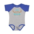thumbnail image 1 of Inktastic Life is Better at the Cabin, Deer Antlers, Camping Boys or Girls Baby Bodysuit, 1 of 5