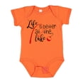 thumbnail image 1 of Inktastic Life is Better at the Lake Fishing Pole with Bobber Boys or Girls Baby Bodysuit, 1 of 5