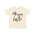 thumbnail image 1 of Inktastic Life is Better at the River Fishing Pole with Bobber Boys or Girls Toddler T-Shirt, 1 of 5