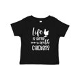 thumbnail image 1 of Inktastic Life is Better with Chickens Boys or Girls Baby T-Shirt, 1 of 5