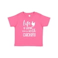 thumbnail image 1 of Inktastic Life is Better with Chickens Boys or Girls Baby T-Shirt, 1 of 5