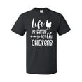 thumbnail image 1 of Inktastic Life is Better with Chickens T-Shirt, 1 of 5