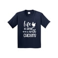 thumbnail image 1 of Inktastic Life is Better with Chickens Youth T-Shirt, 1 of 5