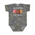 thumbnail image 1 of Inktastic Life is Better with Donuts Boys or Girls Baby Bodysuit, 1 of 5