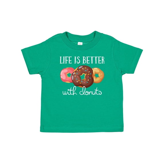 Inktastic Life is Better with Donuts Boys or Girls Baby T-Shirt