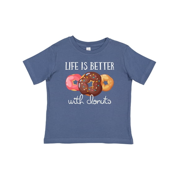 Inktastic Life is Better with Donuts Boys or Girls Baby T-Shirt