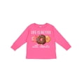 thumbnail image 1 of Inktastic Life is Better with Donuts Boys or Girls Long Sleeve Toddler T-Shirt, 1 of 5