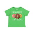 thumbnail image 1 of Inktastic Life is Better with Donuts Boys or Girls Toddler T-Shirt, 1 of 5