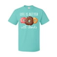 thumbnail image 1 of Inktastic Life is Better with Donuts T-Shirt, 1 of 5