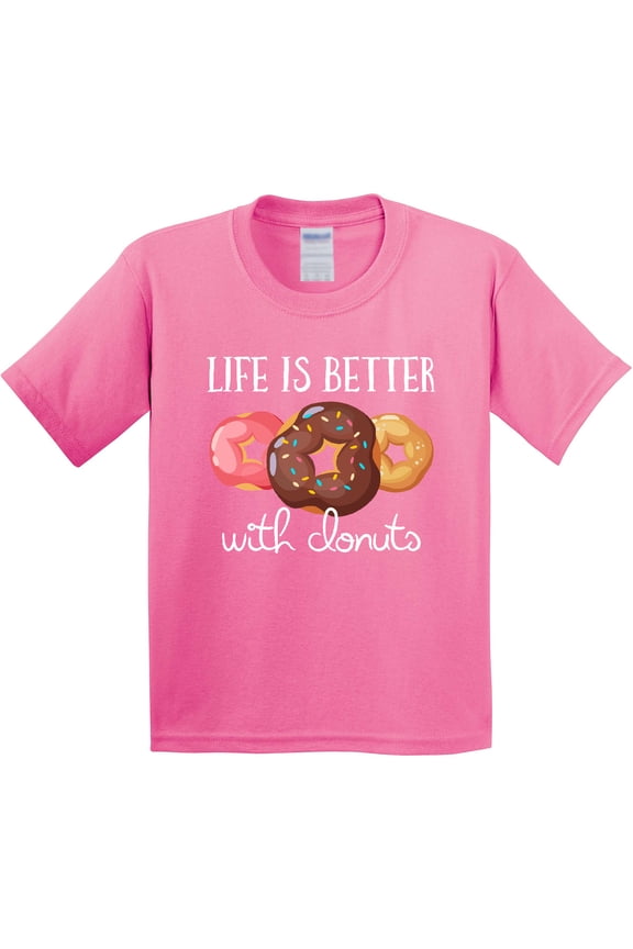 Life is Better with Donuts Youth T-Shirt