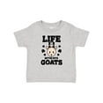 thumbnail image 1 of Inktastic Life is Better with Goats Boys or Girls Baby T-Shirt, 1 of 5