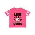 thumbnail image 1 of Inktastic Life is Better with Goats Boys or Girls Toddler T-Shirt, 1 of 5