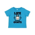 thumbnail image 1 of Inktastic Life is Better with Goats Boys or Girls Toddler T-Shirt, 1 of 5