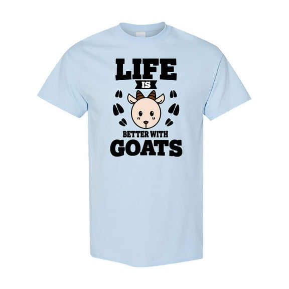 Inktastic Life is Better with Goats T-Shirt