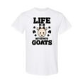 thumbnail image 1 of Inktastic Life is Better with Goats T-Shirt, 1 of 5