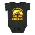 thumbnail image 1 of Inktastic Life is Better with Grilled Cheese Boys or Girls Baby Bodysuit, 1 of 5