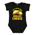 thumbnail image 1 of Inktastic Life is Better with Grilled Cheese Boys or Girls Baby Bodysuit, 1 of 5
