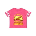 thumbnail image 1 of Inktastic Life is Better with Grilled Cheese Boys or Girls Toddler T-Shirt, 1 of 5