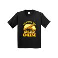 thumbnail image 1 of Inktastic Life is Better with Grilled Cheese Youth T-Shirt, 1 of 5