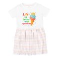 thumbnail image 1 of Inktastic Life is Better with Sprinkles Girls Toddler Dress, 1 of 5