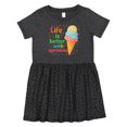 thumbnail image 1 of Inktastic Life is Better with Sprinkles Girls Toddler Dress, 1 of 5