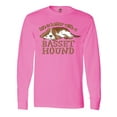 thumbnail image 1 of Inktastic Life is Better with a Basset Hound Long Sleeve T-Shirt, 1 of 5