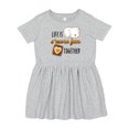 thumbnail image 1 of Inktastic Life is S'more Fun Together Girls Toddler Dress, 1 of 5