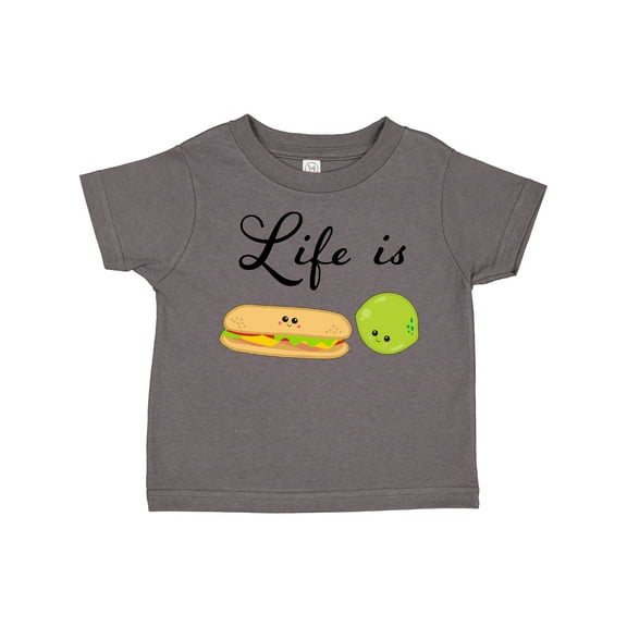 Inktastic Life is Sublime- Cute Food Pun Boys or Girls Toddler T-Shirt