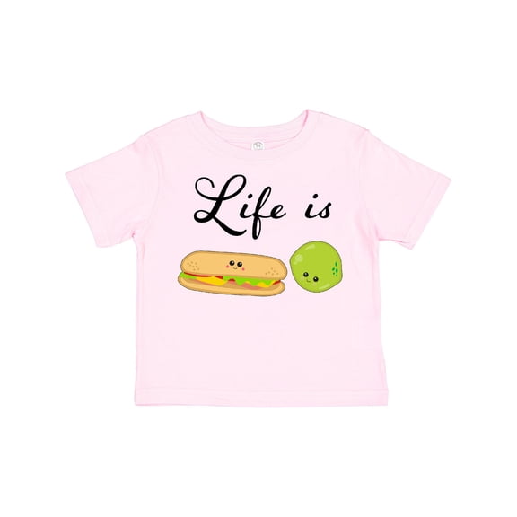 Inktastic Life is Sublime- Cute Food Pun Boys or Girls Toddler T-Shirt