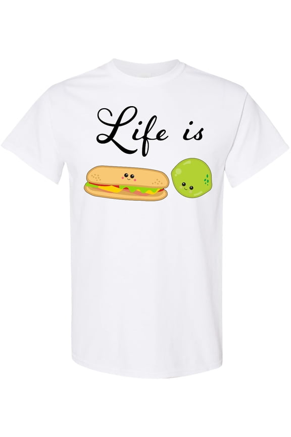 Life is Sublime Cute Food Pun T-Shirt
