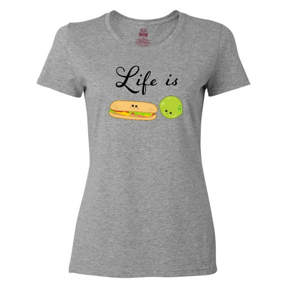 Inktastic Life is Sublime- Cute Food Pun Women's T-Shirt