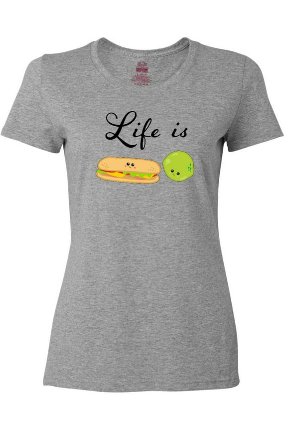 Life is Sublime- Cute Food Pun Women's T-Shirt