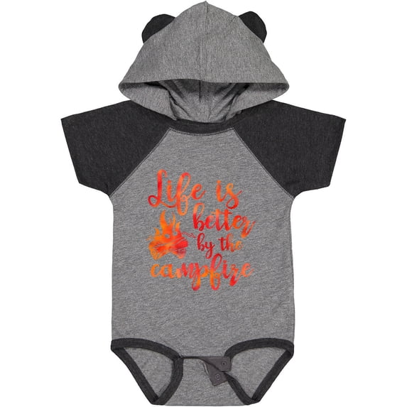 Inktastic Life's Better Campfire Girls Baby Bodysuit