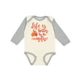 thumbnail image 1 of Inktastic Life's Better Campfire Girls Long Sleeve Baby Bodysuit, 1 of 5