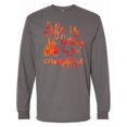 thumbnail image 1 of Inktastic Life's Better Campfire Long Sleeve T-Shirt, 1 of 5
