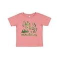 thumbnail image 1 of Inktastic Life's Better Mountains Girls Baby T-Shirt, 1 of 5