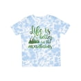 thumbnail image 1 of Inktastic Life's Better Mountains Girls Toddler T-Shirt, 1 of 5
